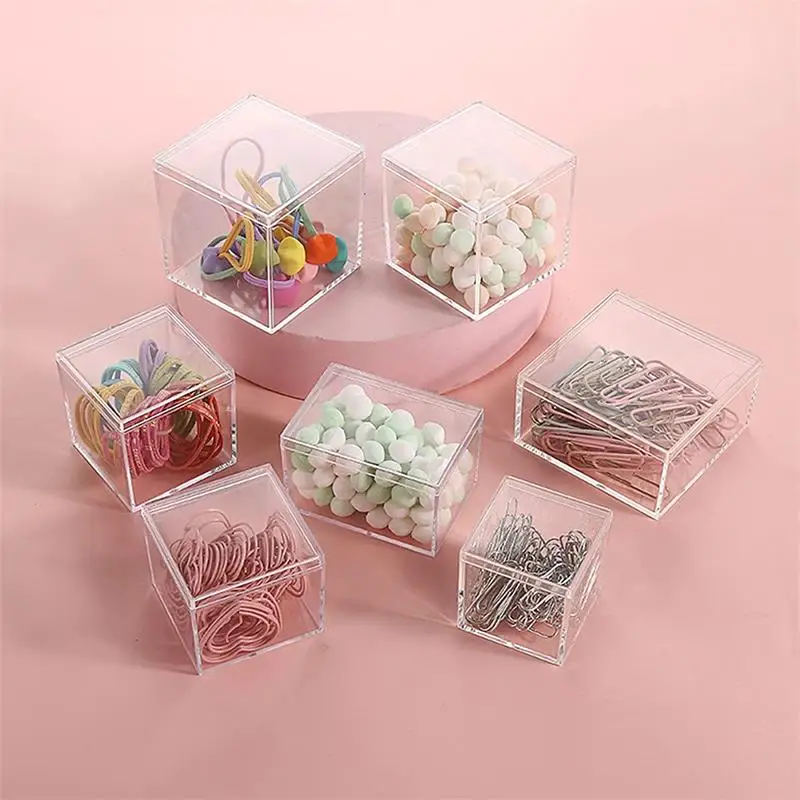 Boîtes acryliques transparente - Food Storage With Dividers avis et prix