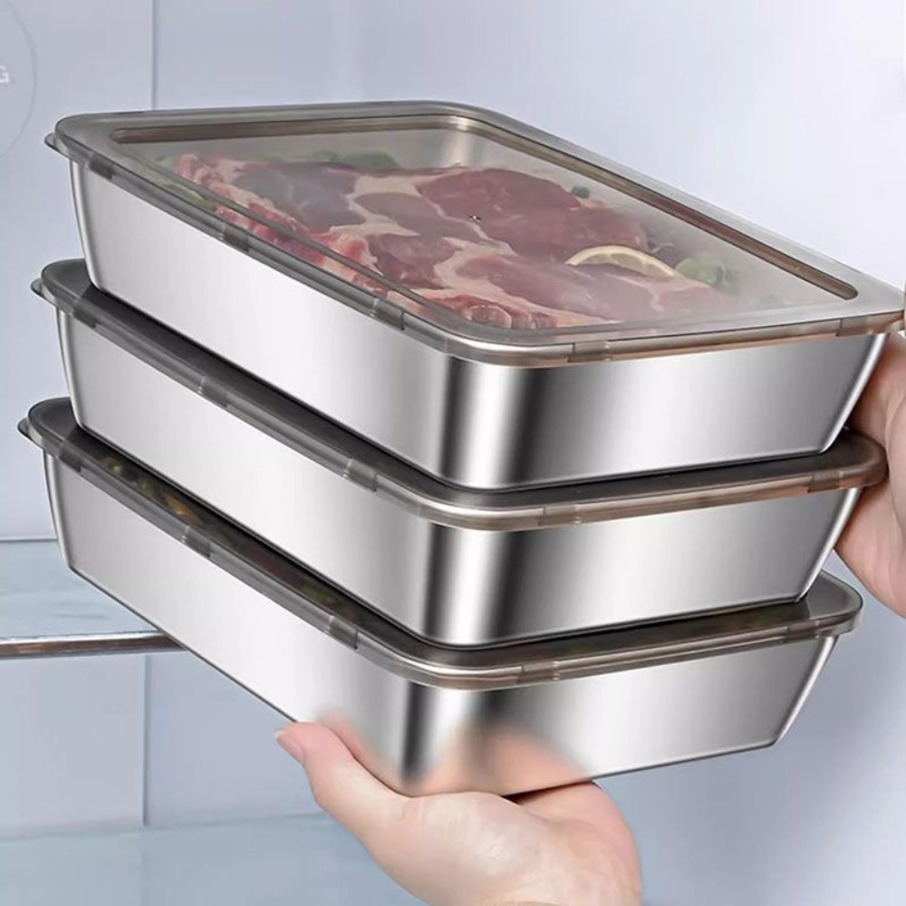 Plateau de service en acier in - Food Storage In Stainless Steel avis et prix