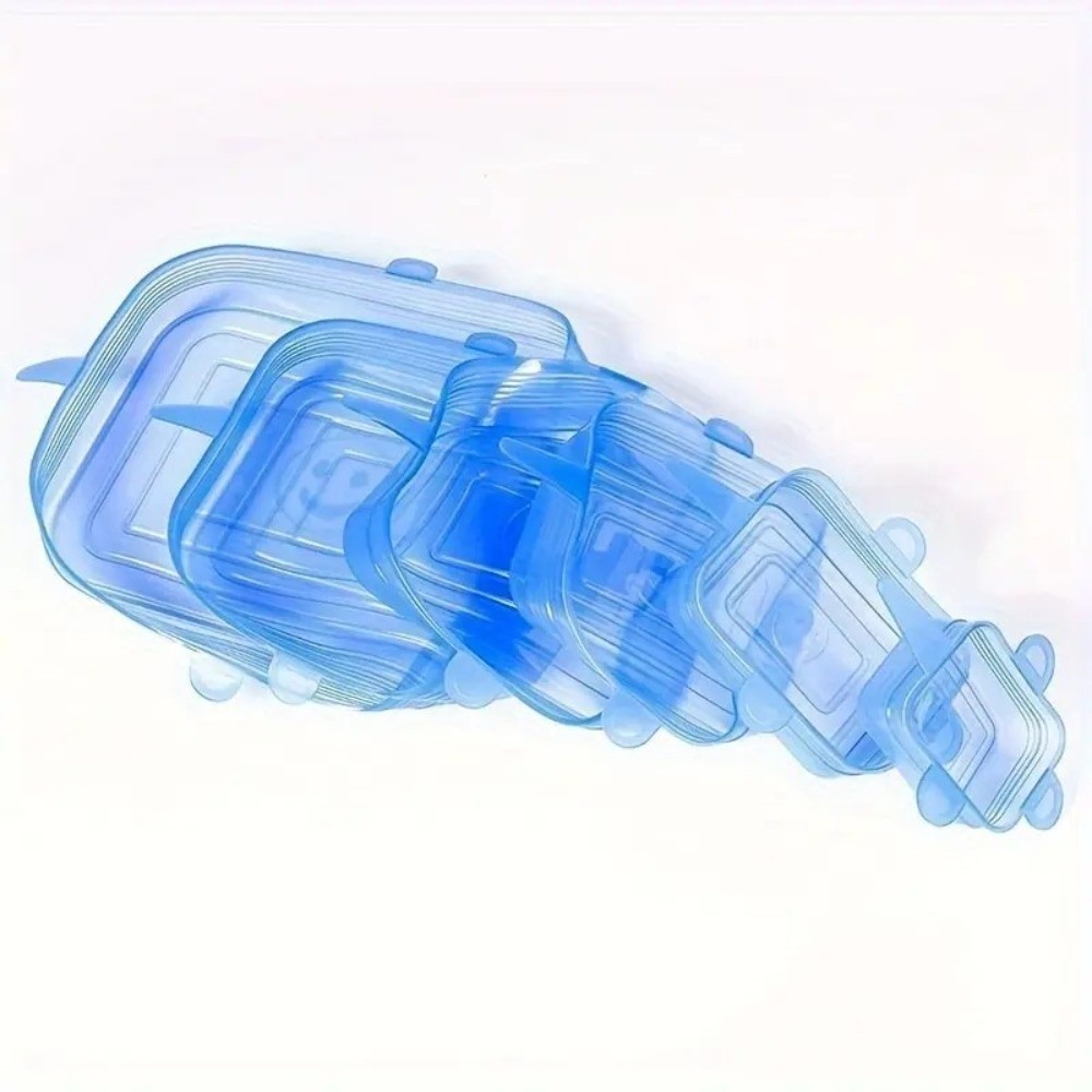 6 couvercles en silicone exten - Silicone Stretch Lid avis et prix