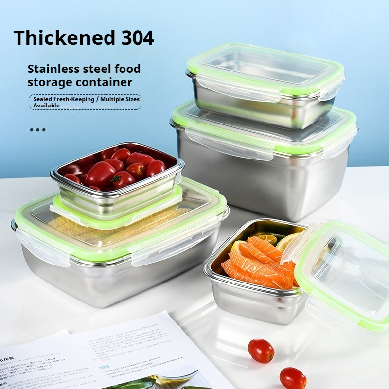 Boîte à déjeuner en acier inox - Food Storage In Stainless Steel avis et prix