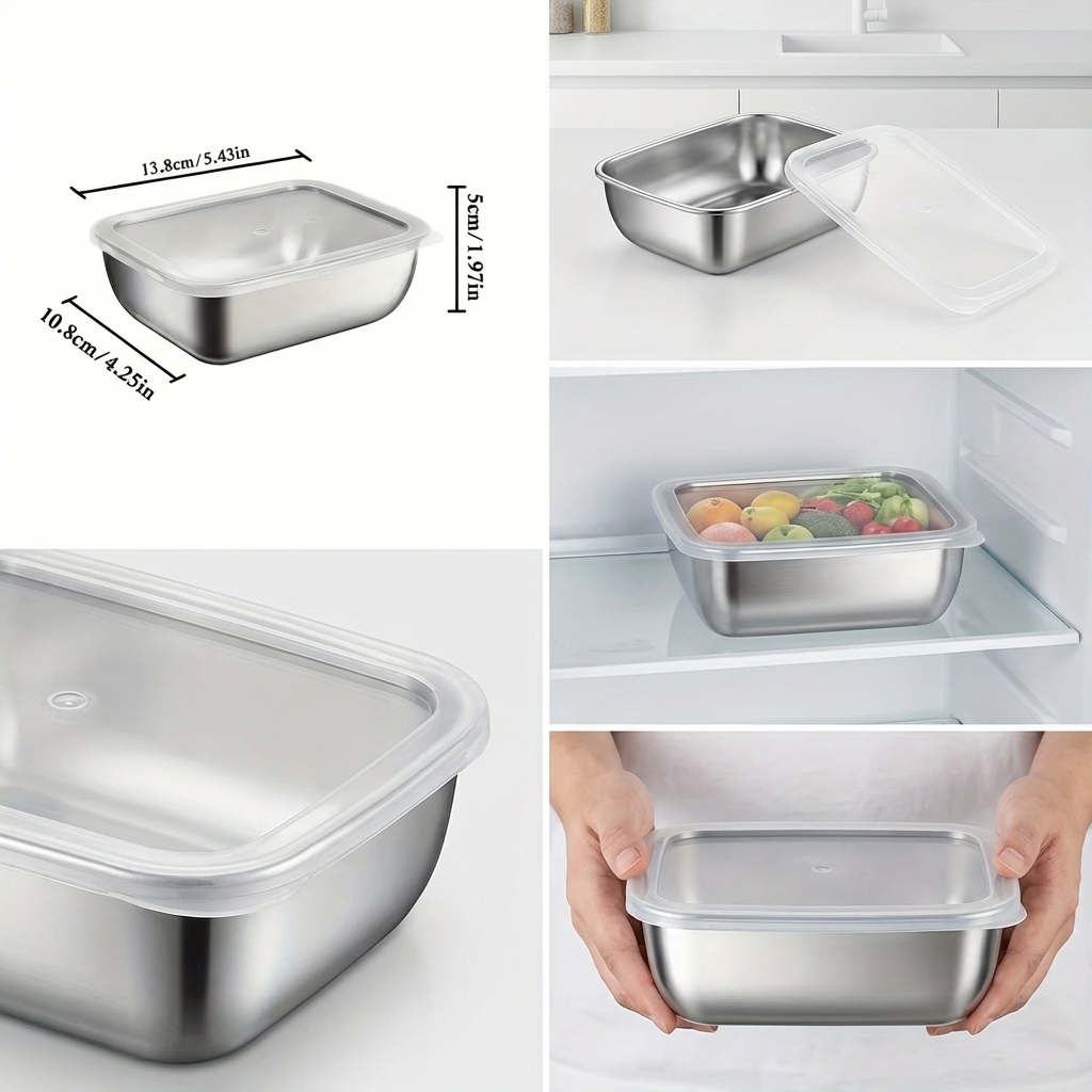 5 boîtes de conservation alime - Food Storage Prep Containers avis et prix