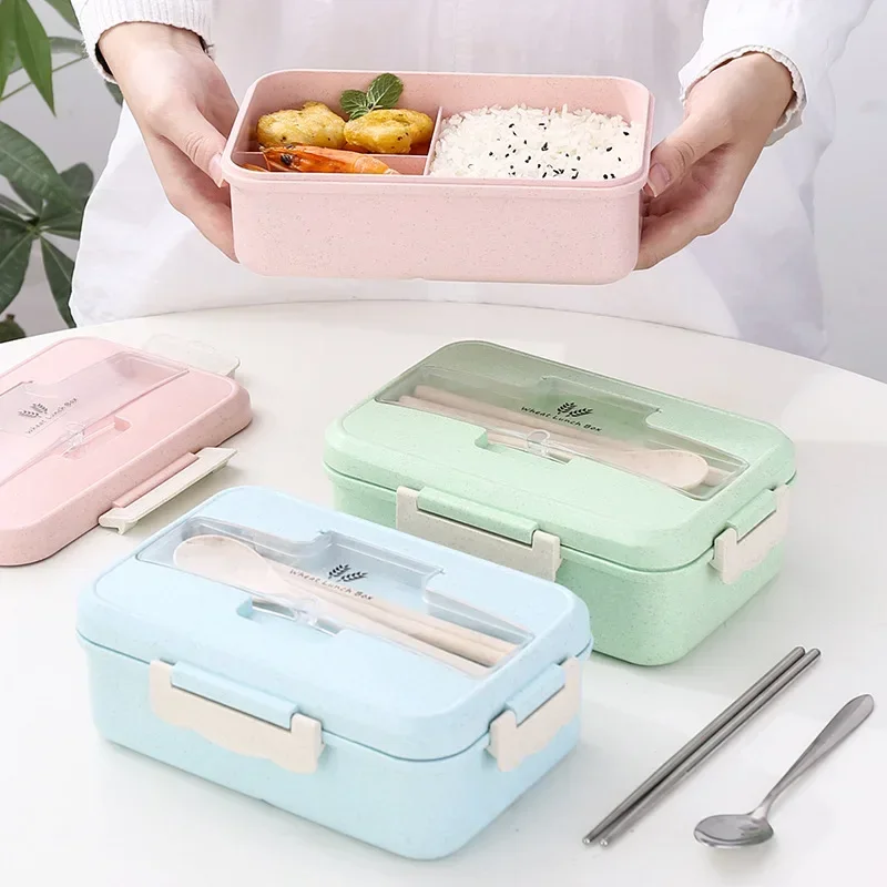 Boîte à bento portable en pail - Food Storage With Scoop avis et prix