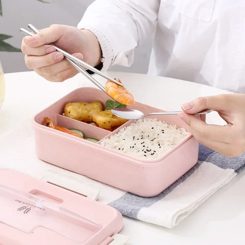 Boîte à bento portable en pail - Food Storage With Scoop avis et prix