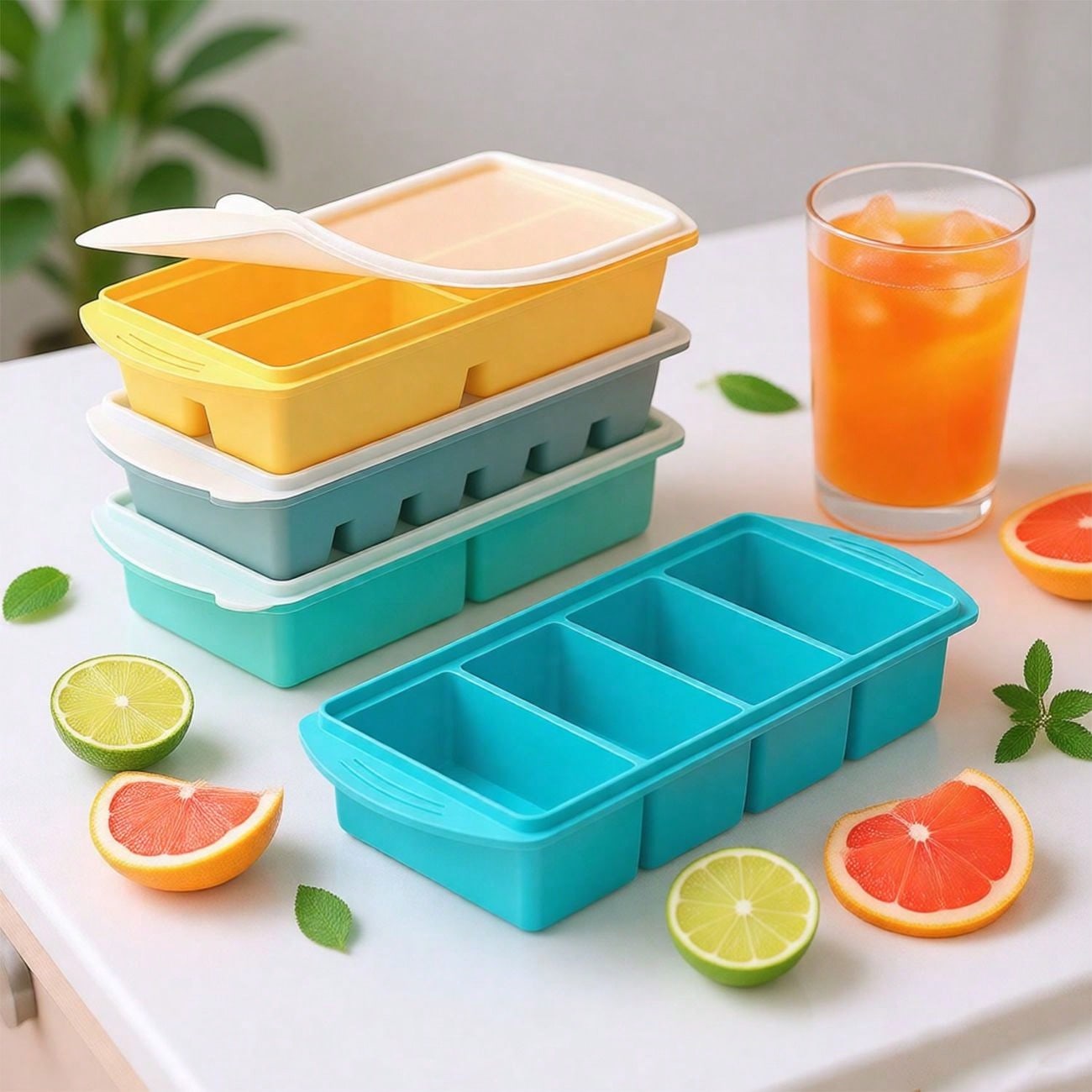 Moule à glaçons en silicone av - Xl Food Storage Containers With Lids avis et prix