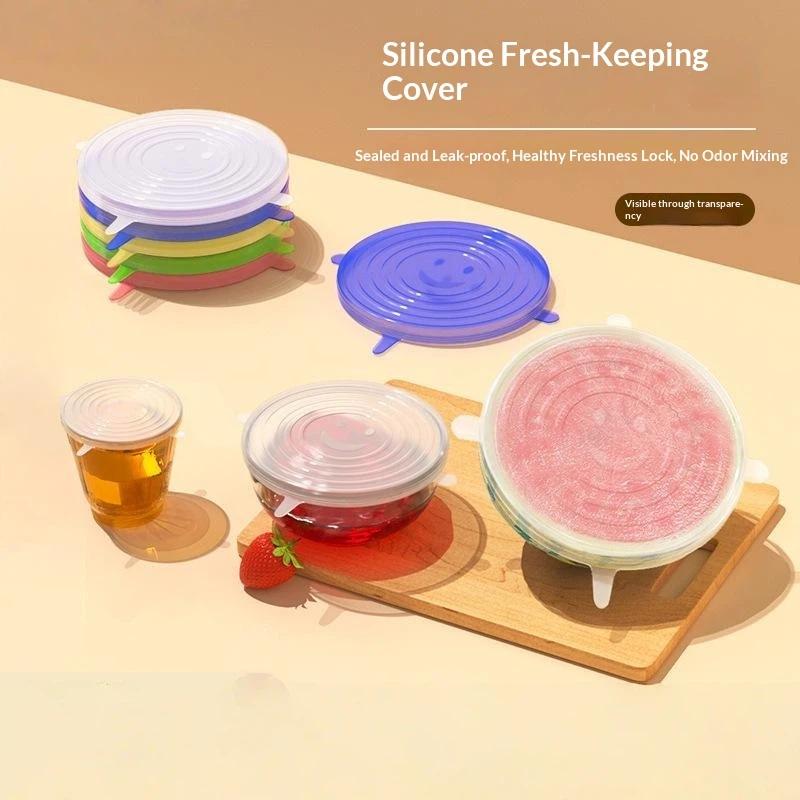 6 couvercles extensibles en si - Silicone Stretch Lid avis et prix