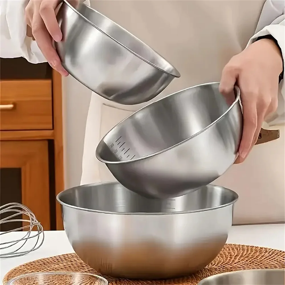 Ensemble de 3 bols en acier in - Food Storage In Stainless Steel avis et prix