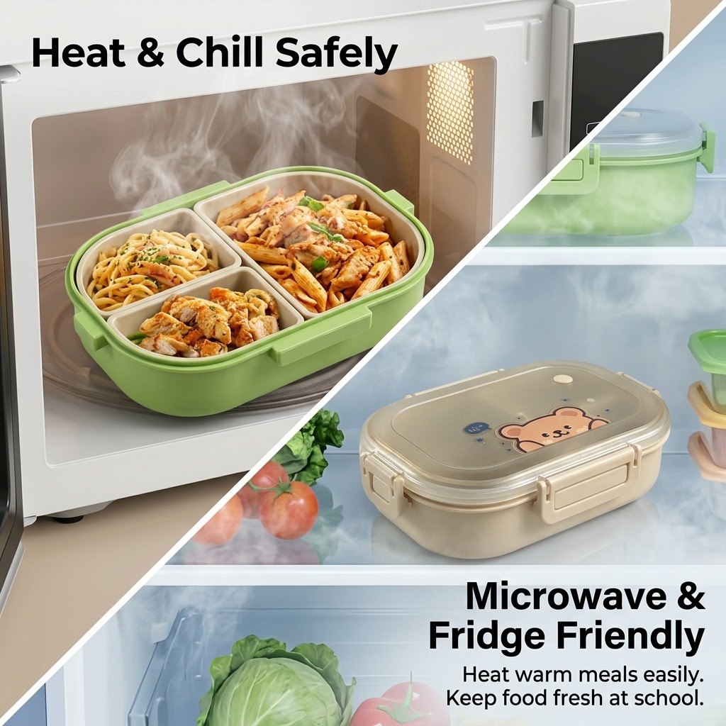 Boîte à lunch bento réutilisab - Food Storage Safety avis et prix