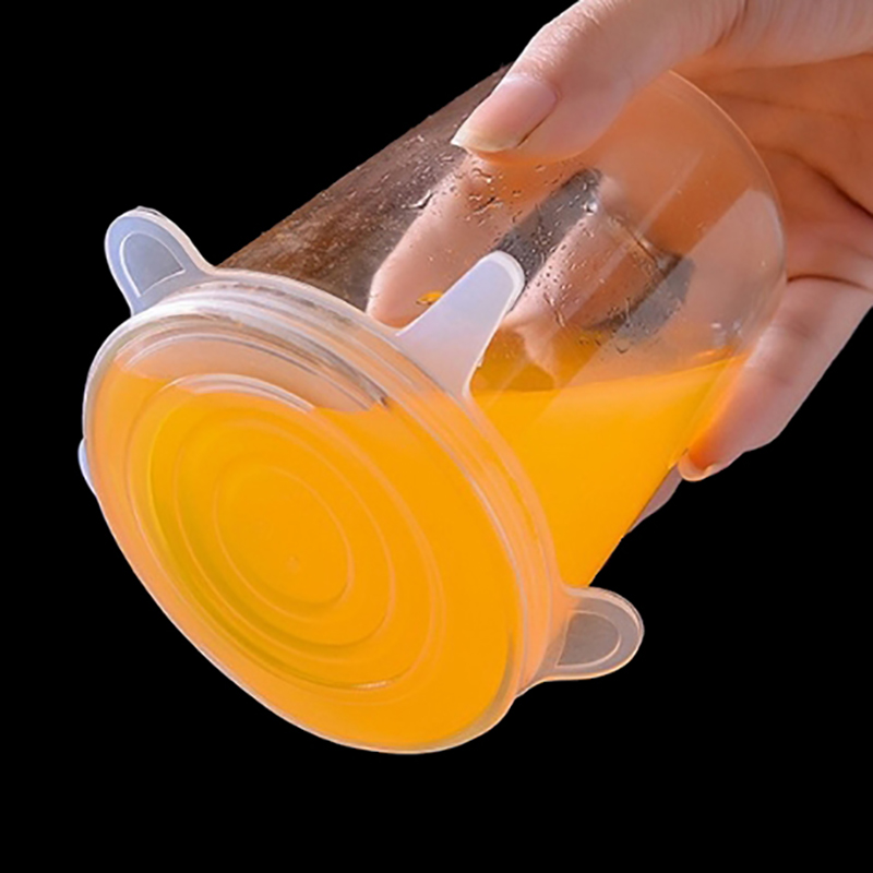 Nouvelles 6 couvercles en sili - Silicone Stretch Lid avis et prix