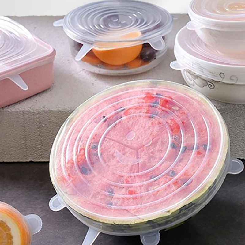 Nouvelles 6 couvercles en sili - Silicone Stretch Lid avis et prix