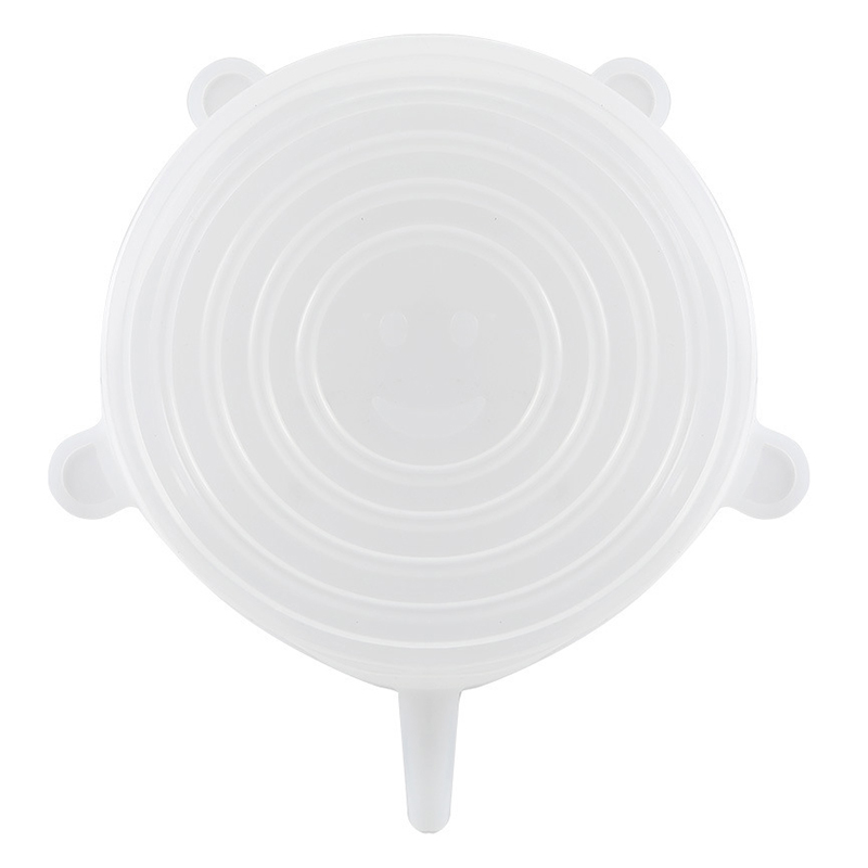 Nouvelles 6 couvercles en sili - Silicone Stretch Lid avis et prix