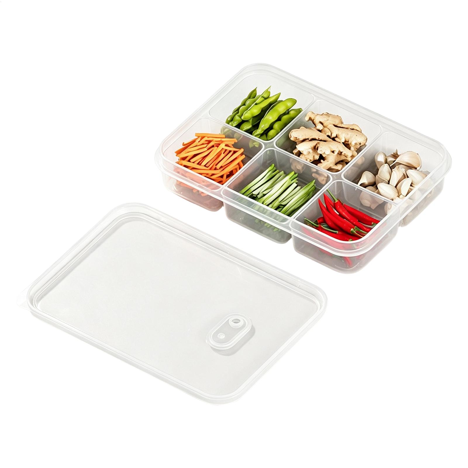Boîte de rangement pour réfrig - Food Storage With Dividers avis et prix