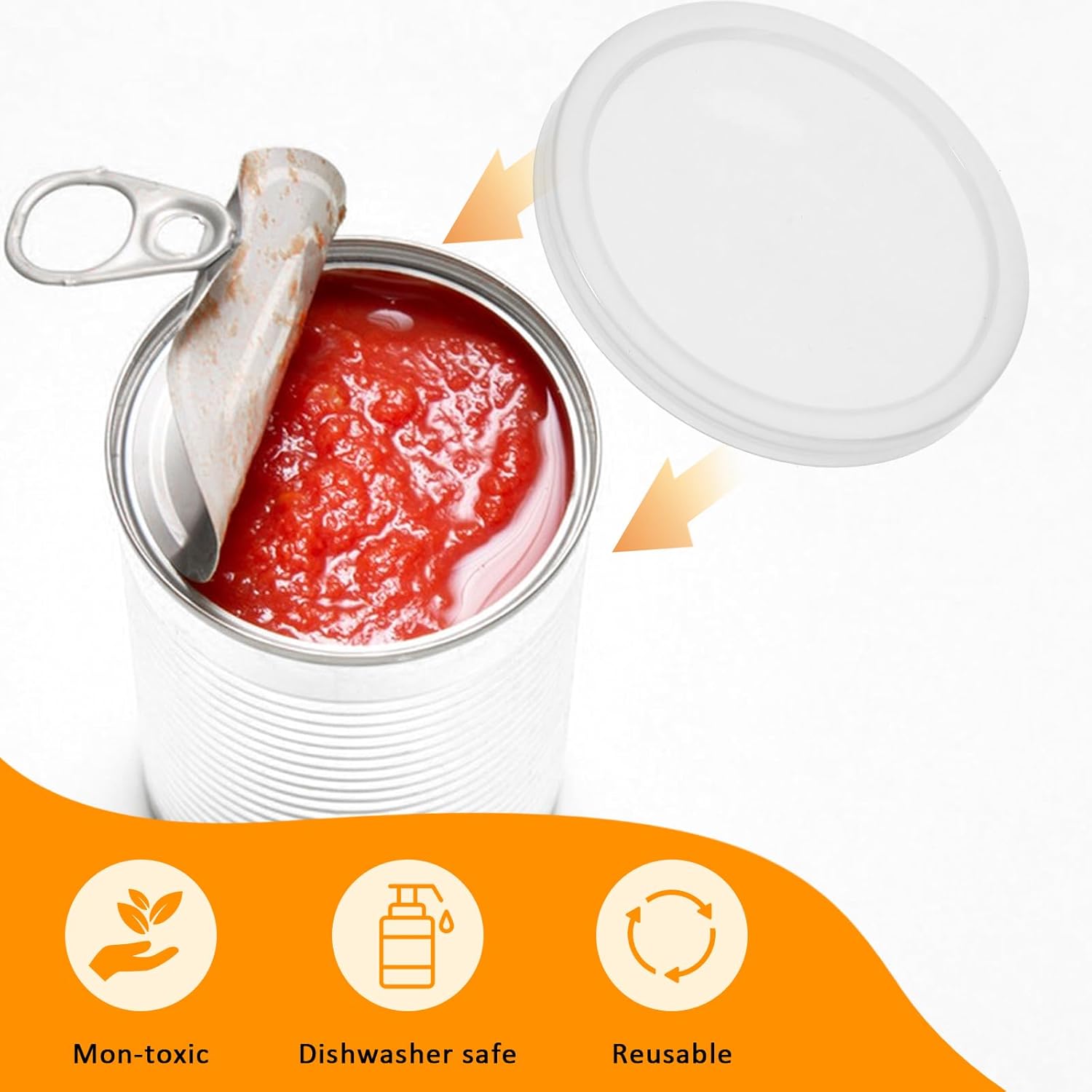 Couvercles de canettes de nour - Silicone Stretch Lid avis et prix