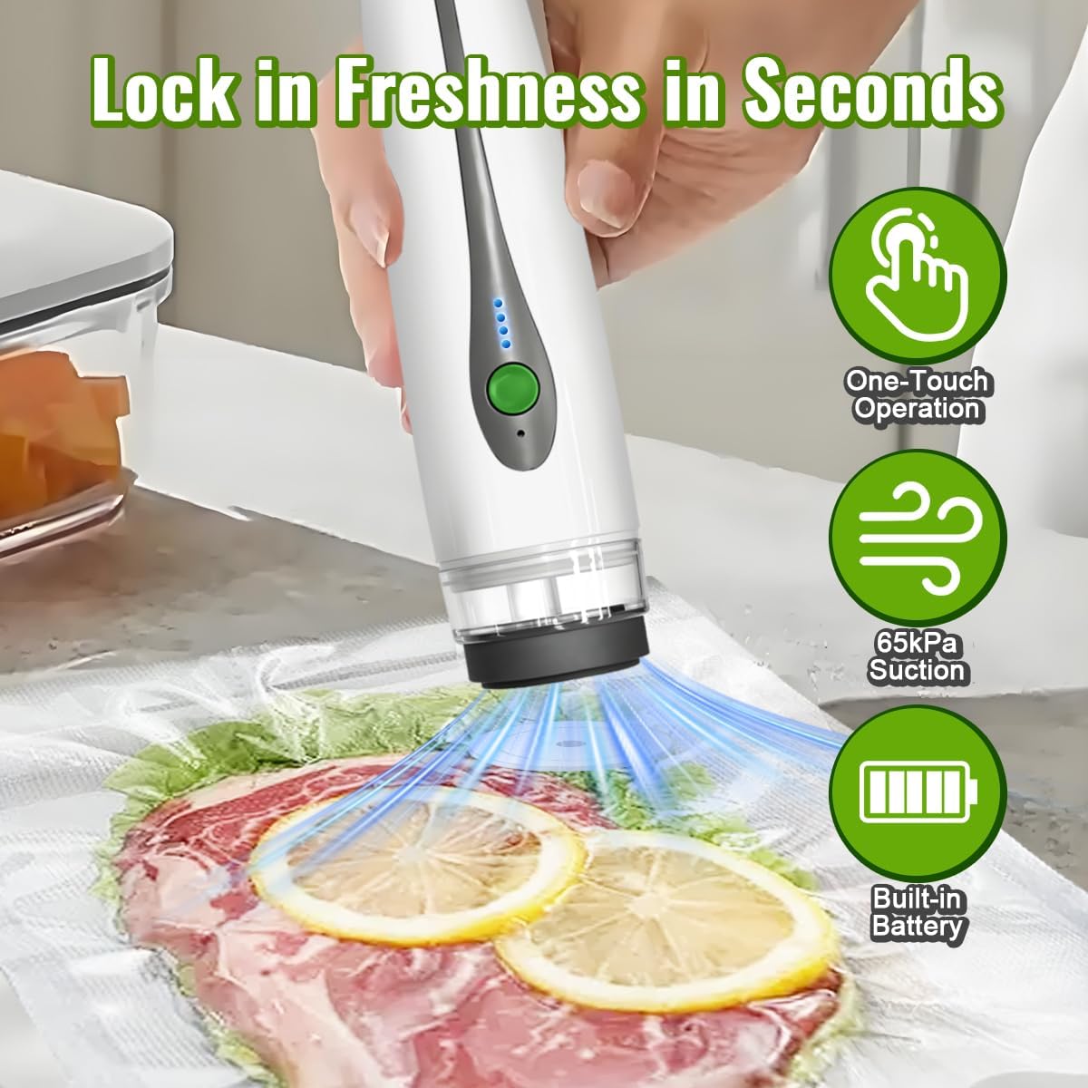 Machine d'emballage sous vide  - Food Storage Vacuum Sealer Machine avis et prix