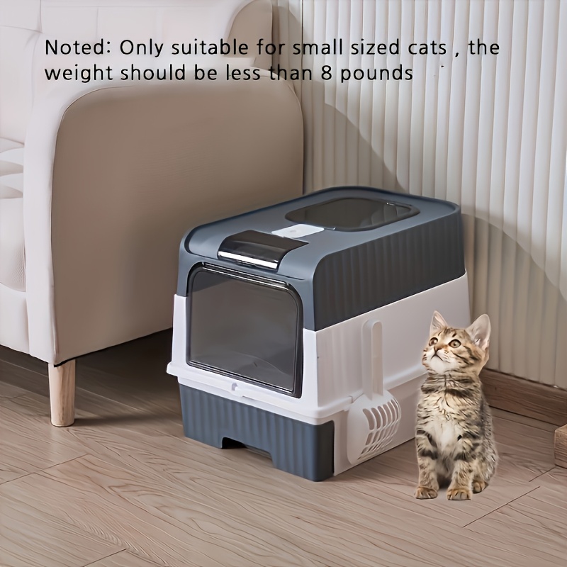 Bac à litière pour chat entièr - Food Storage With Scoop avis et prix