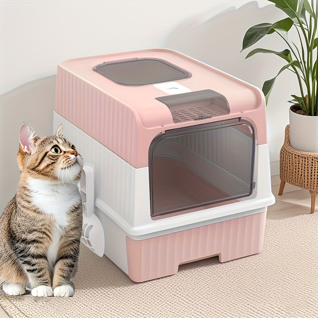 Bac à litière pour chat entièr - Food Storage With Scoop avis et prix