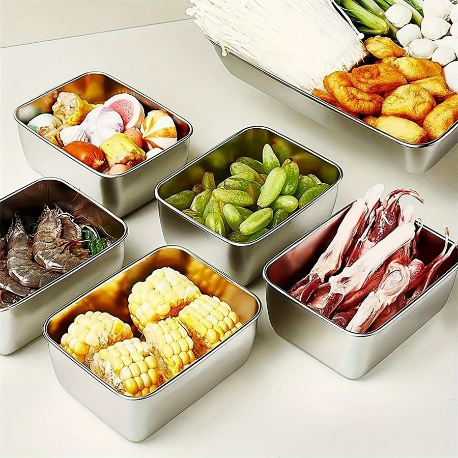 Boîte de conservation des alim - Food Storage In Stainless Steel avis et prix