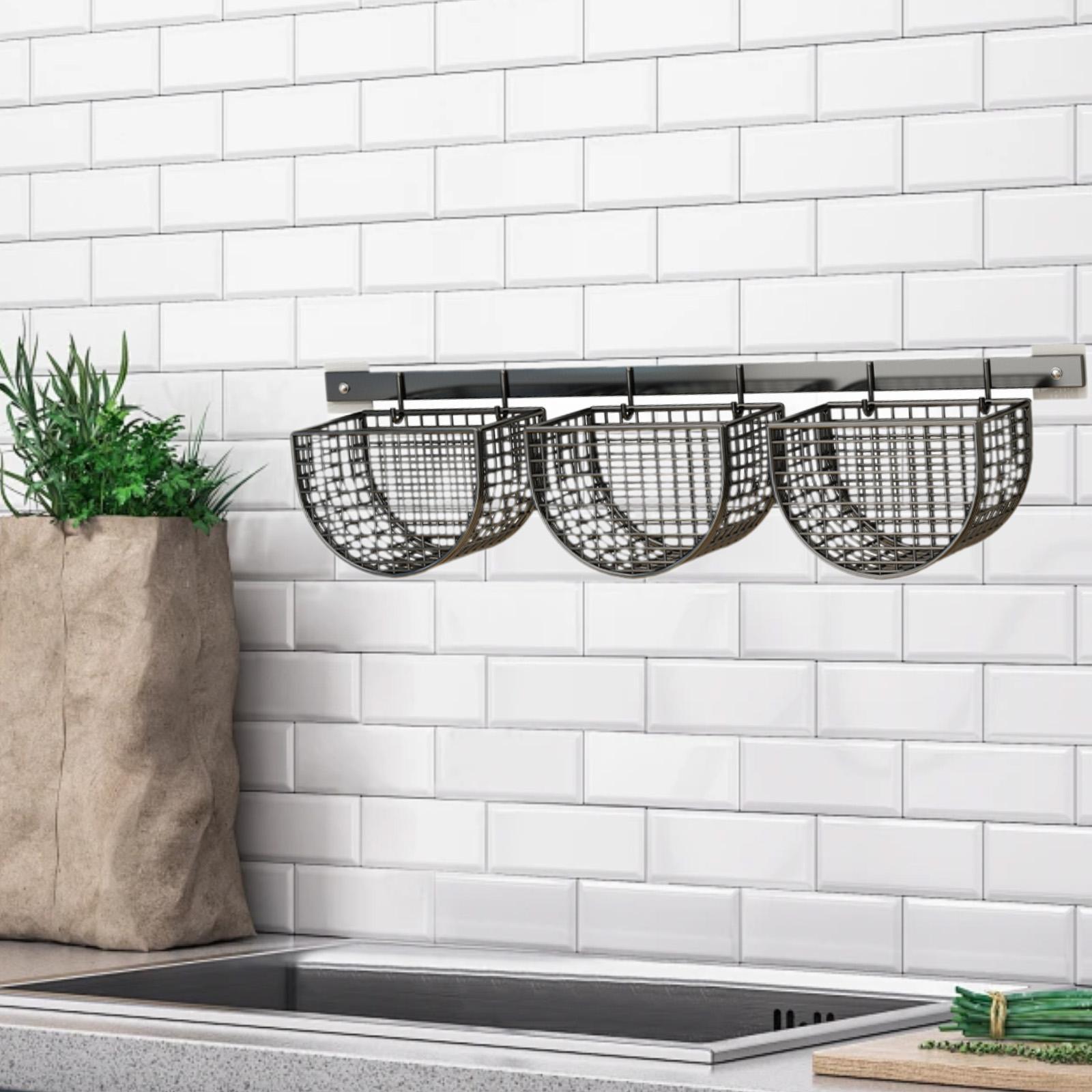 Panier mural suspendu en métal - Food Storage No Pantry avis et prix