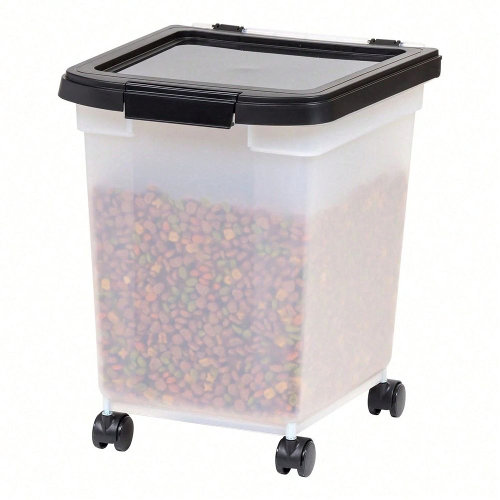 Seau de rangement en plastique - Food Storage With Wheels avis et prix