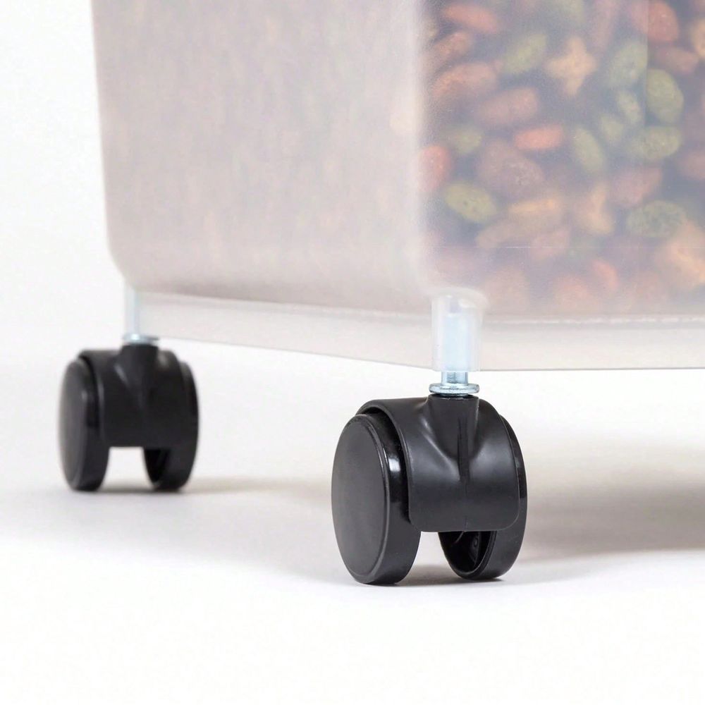 Seau de rangement en plastique - Food Storage With Wheels avis et prix