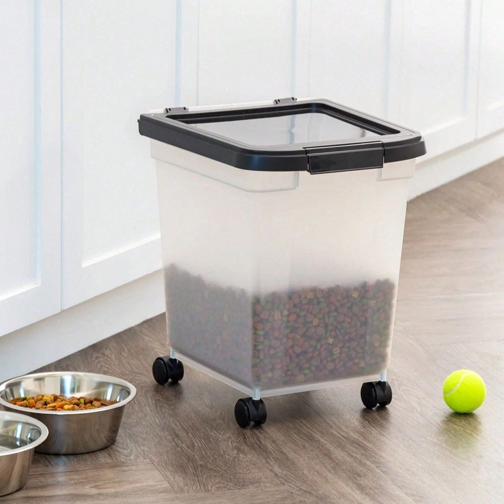 Seau de rangement en plastique - Food Storage With Wheels avis et prix