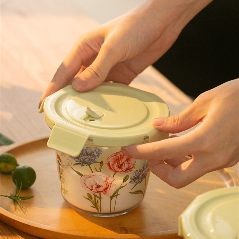 Boîte de conservation des alim - Food Storage Glass Round avis et prix