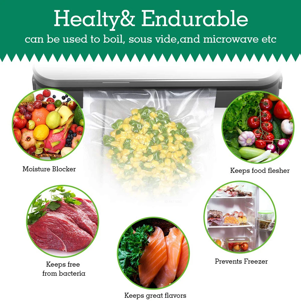 Sacs en rouleau Sous Vide pour - Food Storage Vacuum Sealer Machine avis et prix
