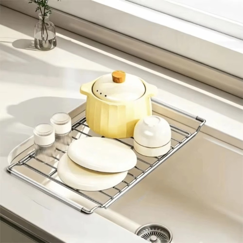 Égouttoir à vaisselle extensib - Food Storage Organiser avis et prix