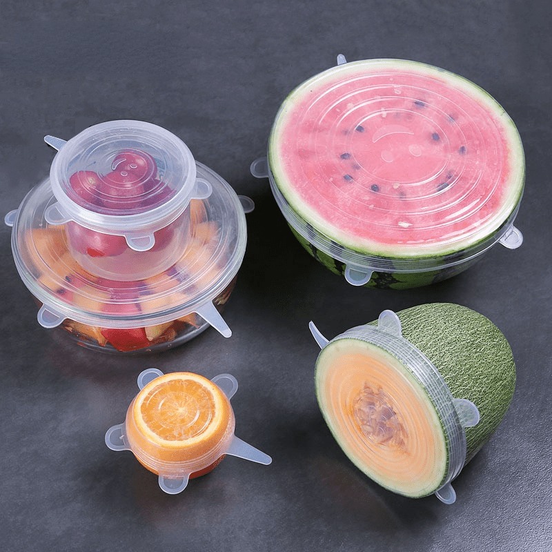 Paquet de 6 couvercles aliment - Silicone Stretch Lid avis et prix