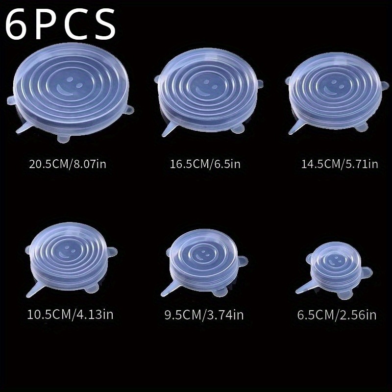 Paquet de 6 couvercles aliment - Silicone Stretch Lid avis et prix