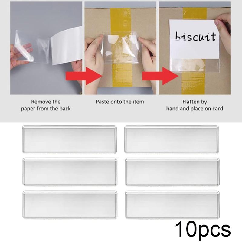 Porte-étiquettes adhésifs tran - Food Storage No Pantry avis et prix